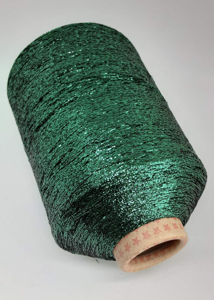 Люрекс ,Hagoromo, королевский зеленый, 11000м/100 гр, бобинка 50 грамм